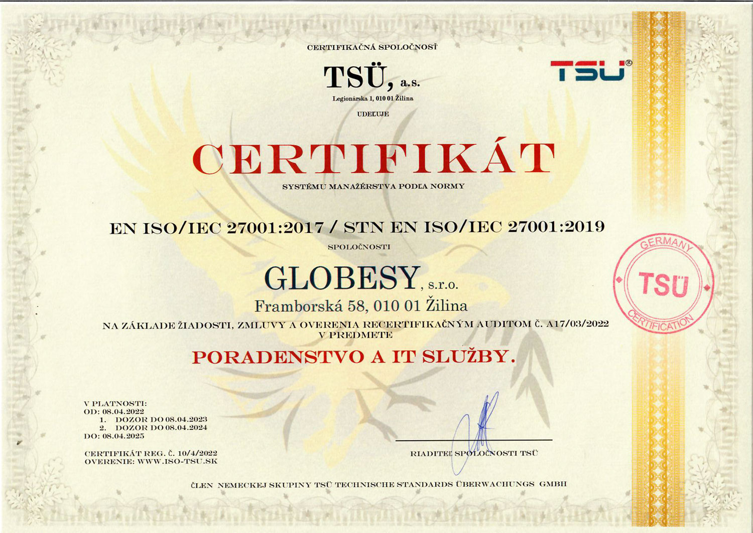 Certifikat-ISO-27000-GLOBESY_SJ