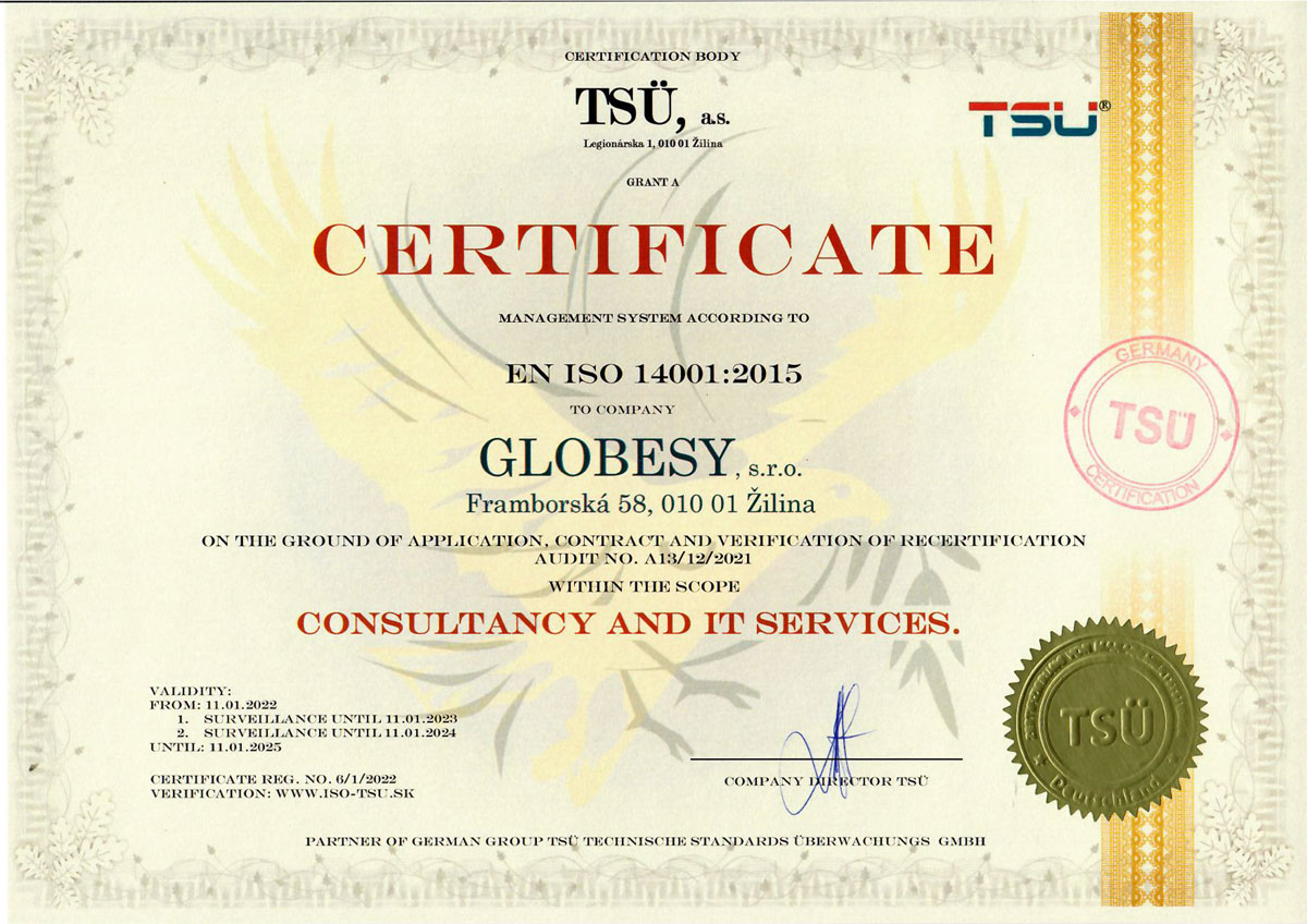 Certifikát-ISO-14001-GLOBESY-EN